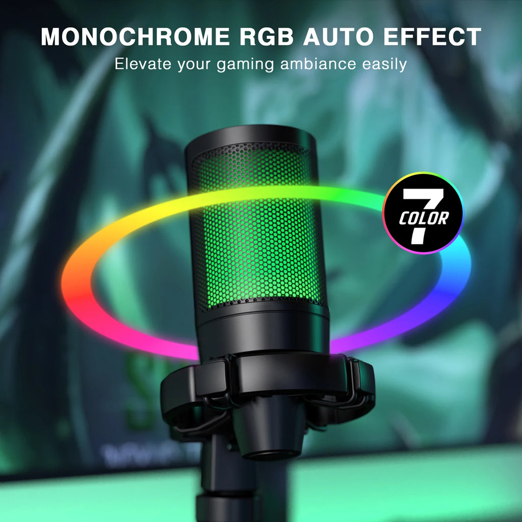 FIFINE RGB Gaming Microphone