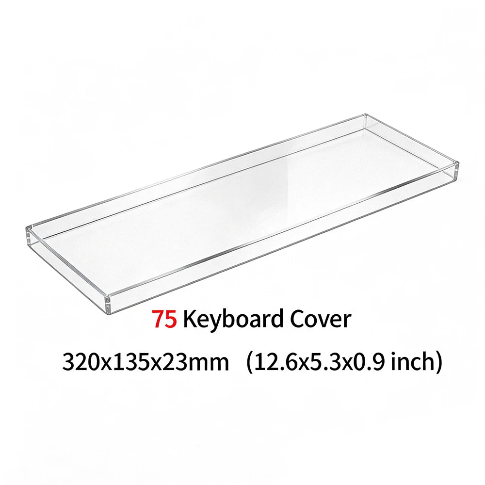 Acrylic Keyboard Dust Cover
