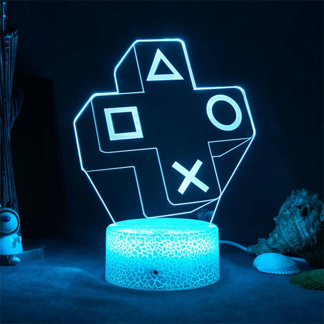 3D Gaming Setup Lamp