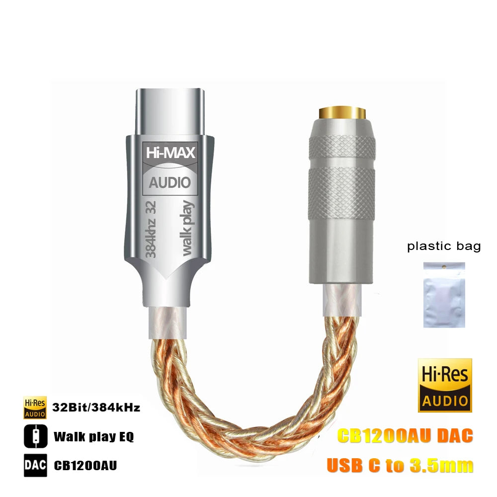 USB-C HiFi DAC Adapter