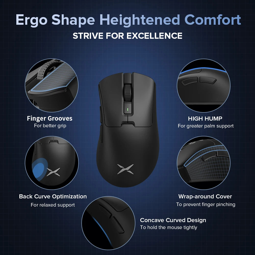 Delux Wireless Gaming Mouse