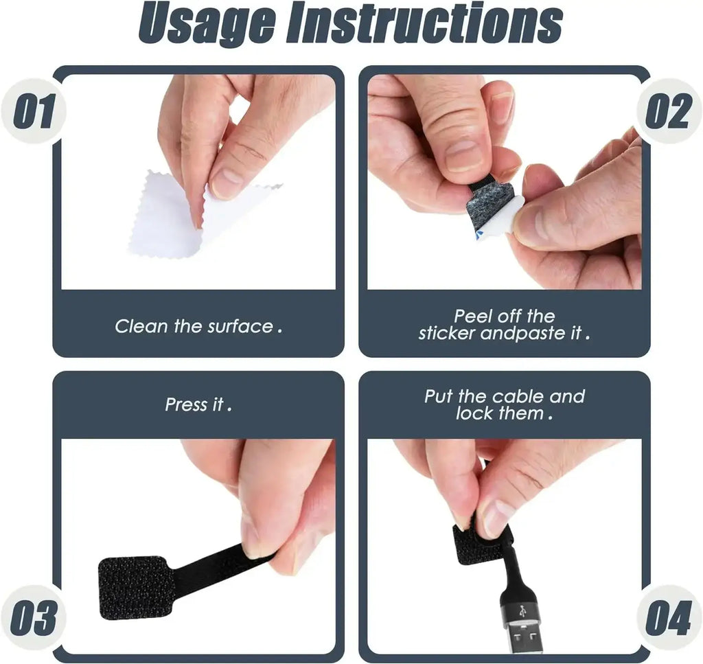 Reusable Velcro Cable Ties