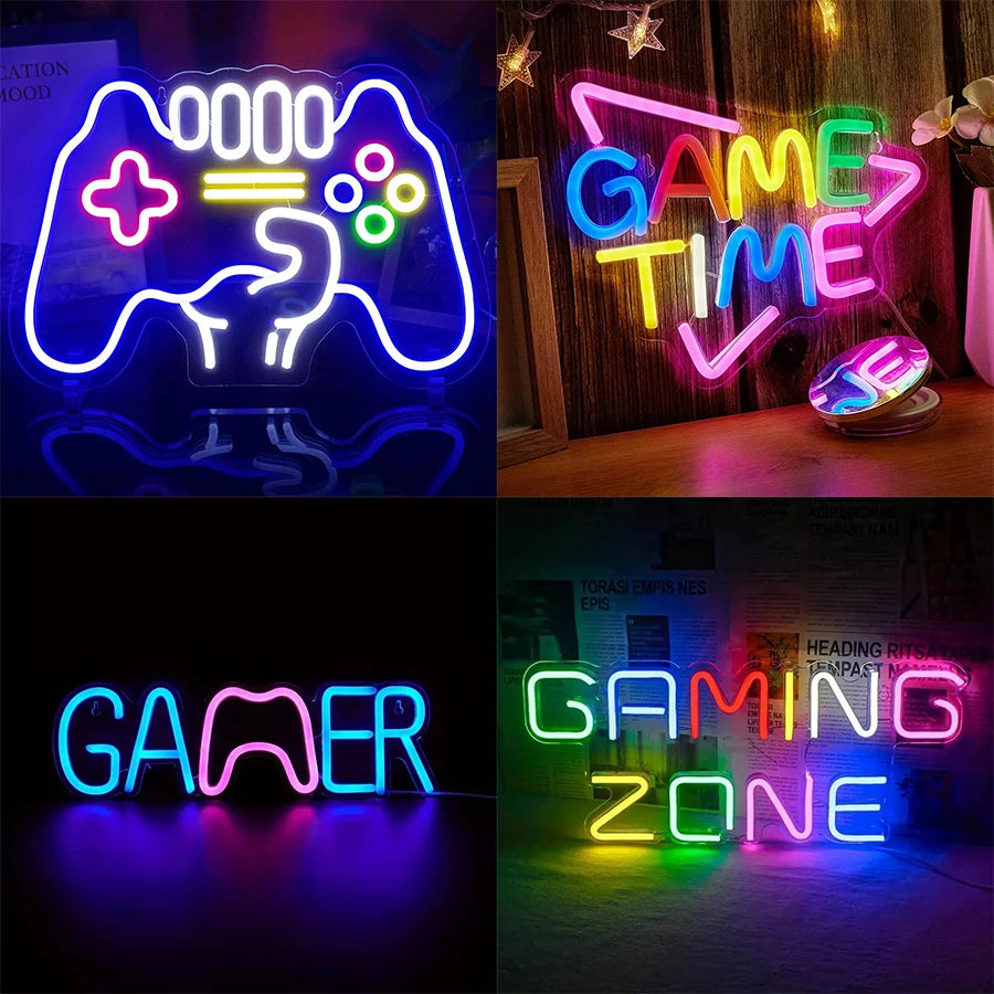 Gamepad LED Neon Sign