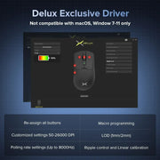 Delux Wireless Gaming Mouse