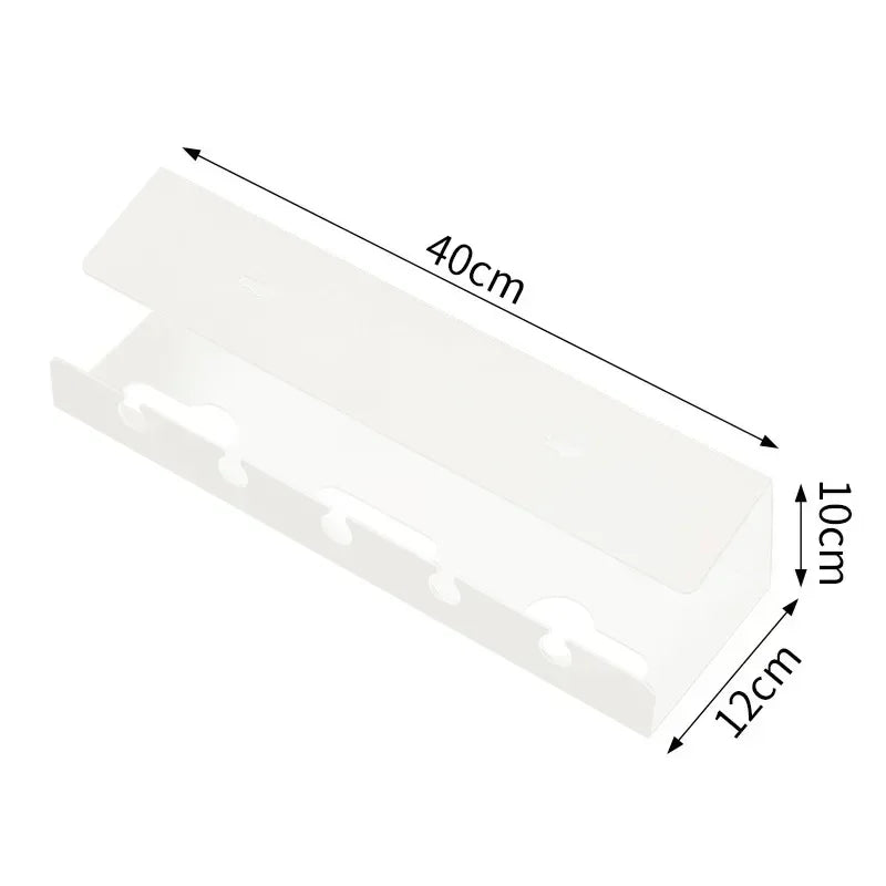 Clamp-On Under-Desk Cable Tray
