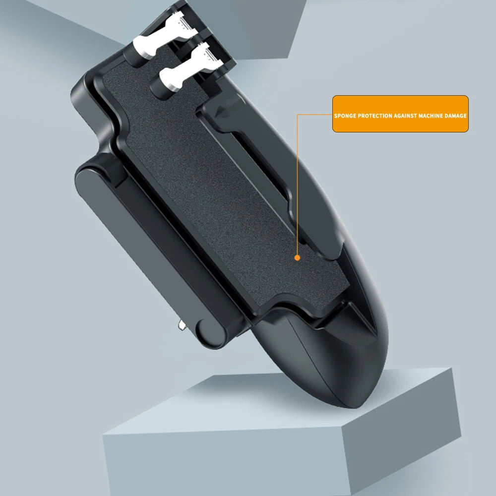 Six-Finger Mobile Gaming Trigger Grip