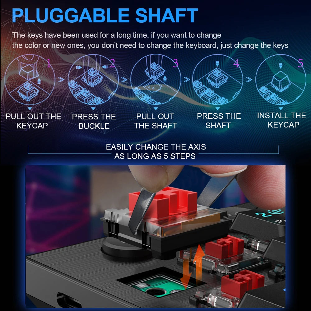 Redragon Wireless Mechanical Keyboard
