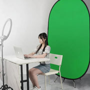 Foldable Green Blue Backdrop