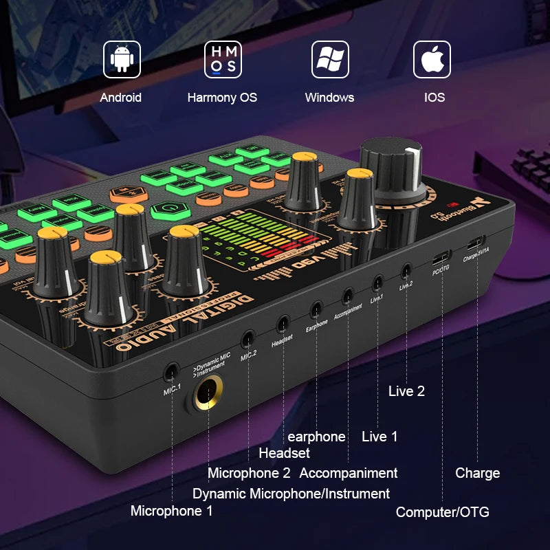 Streaming Gaming Audio Mixer