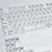 Transparent RGB Keyboard Keycaps