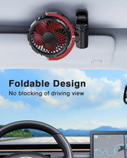 Rechargeable 900° Clip Fan