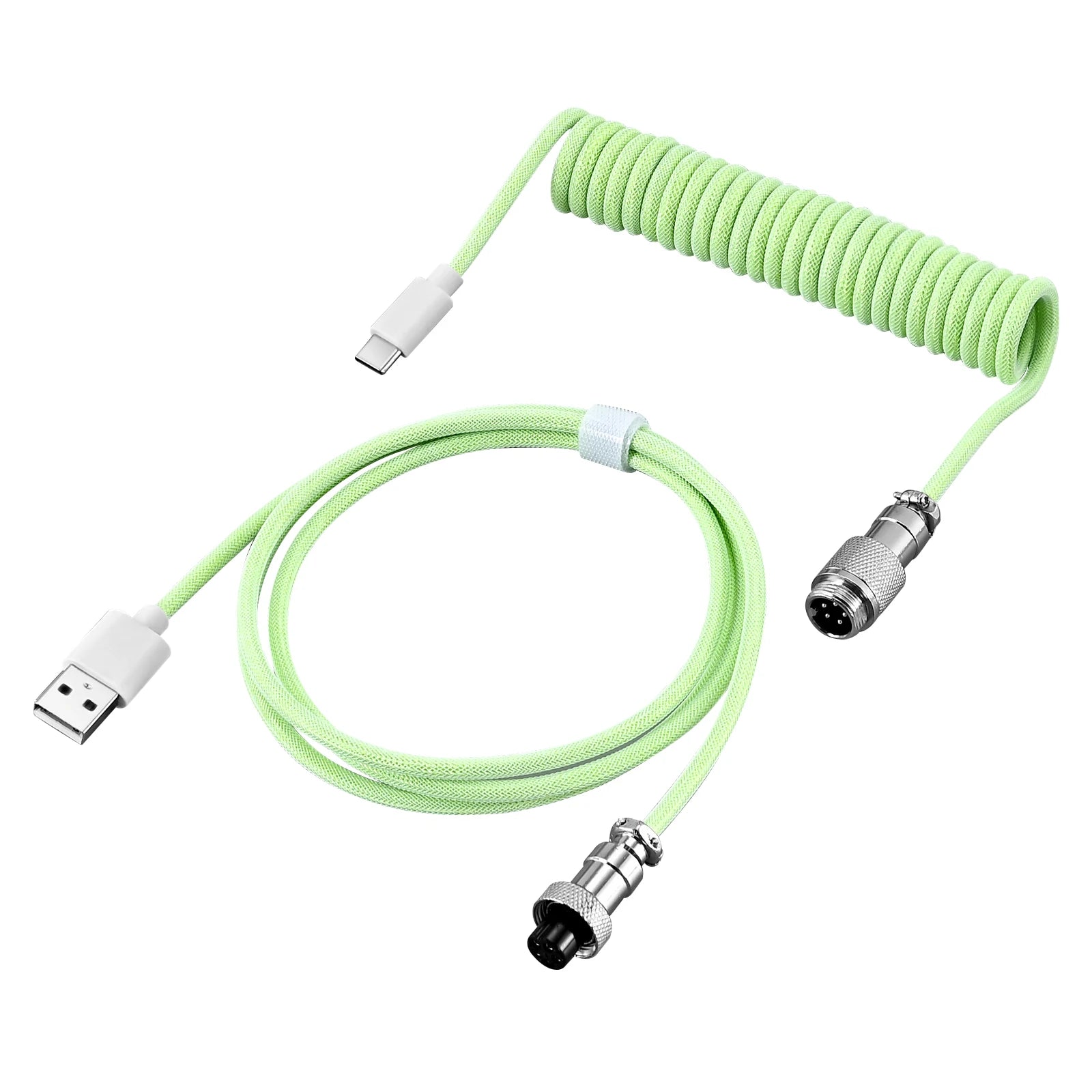 Coiled USB-C Keyboard Cable