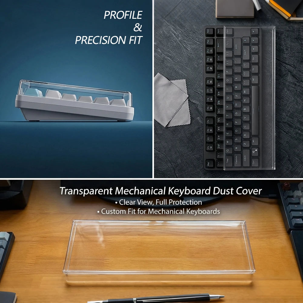 Acrylic Keyboard Dust Cover