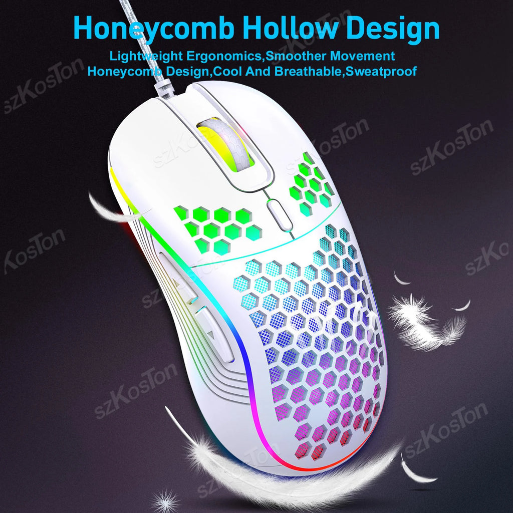 Honeycomb RGB Gaming Mouse