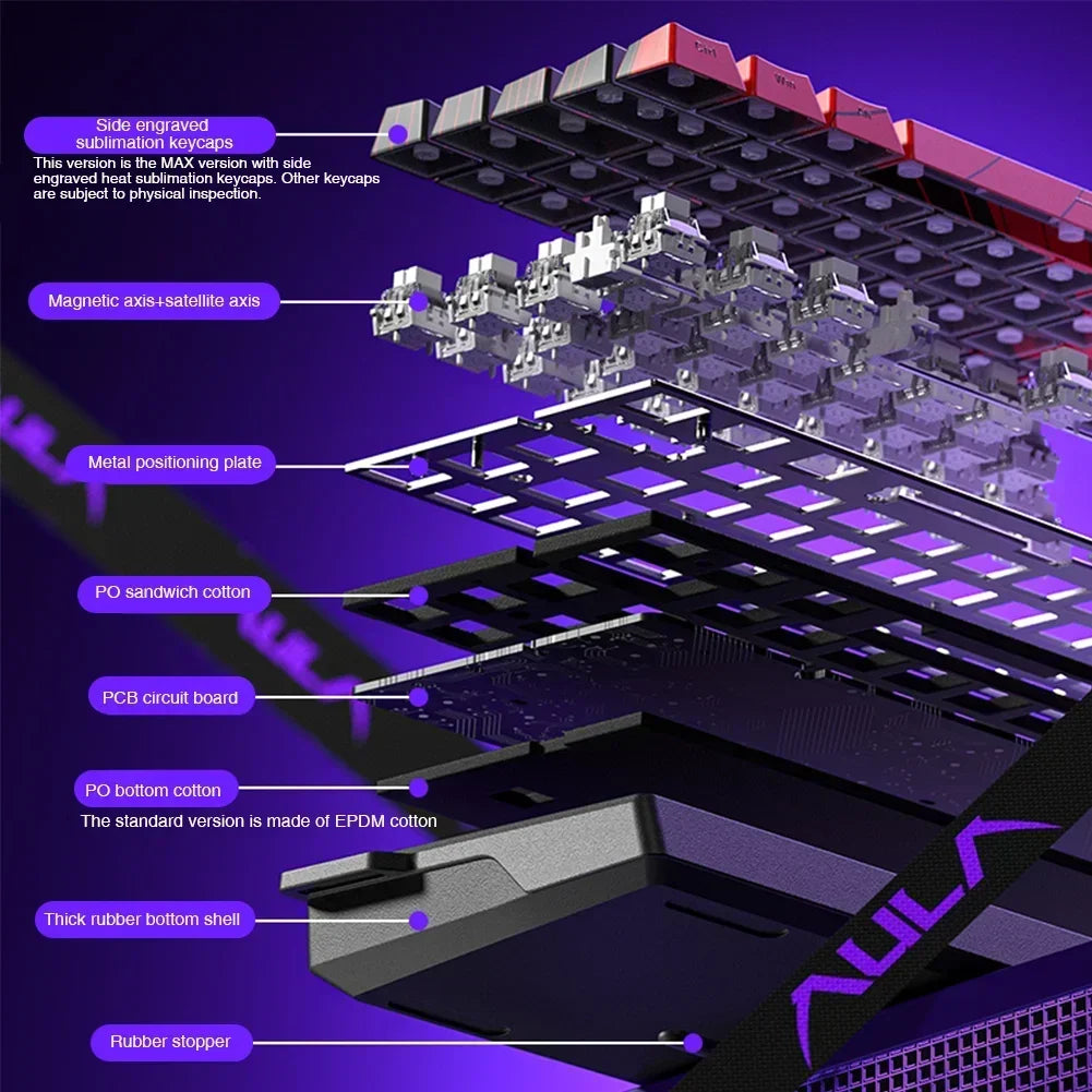 AULA Magnetic Gaming Keyboard