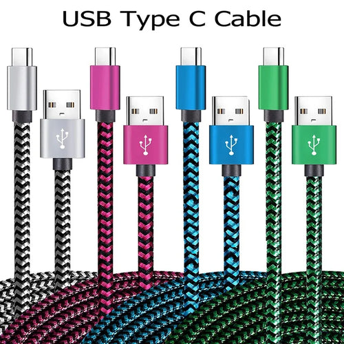 Braided USB-C Charging Cable