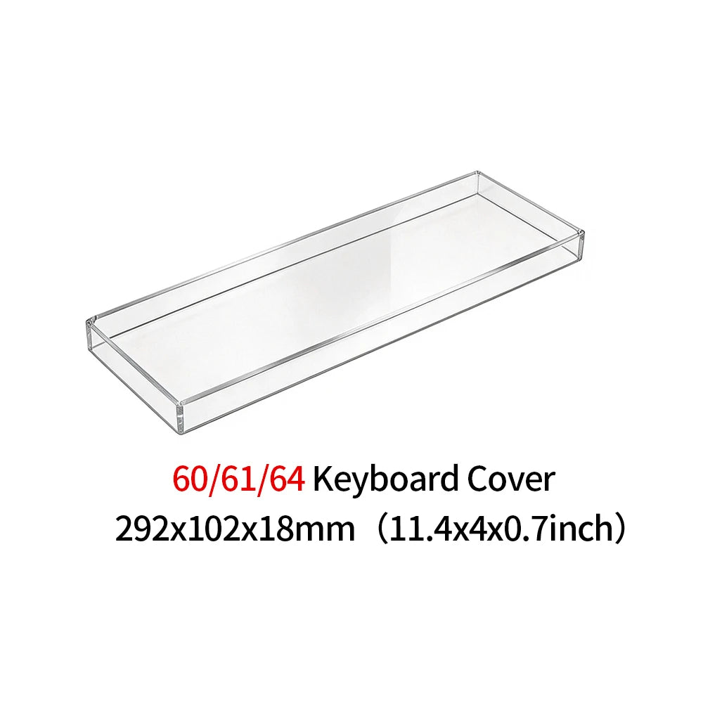 Acrylic Keyboard Dust Cover