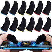 Anti-Sweat Mobile Gaming Finger Sleeves